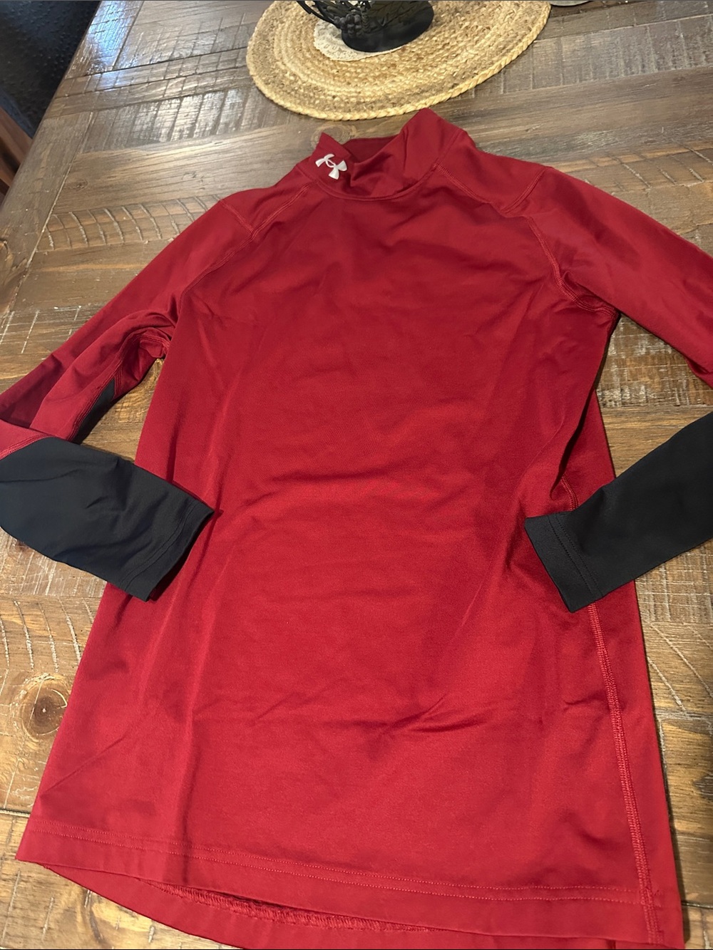 Under Armour Red Long Sleeve Coldgear shirt